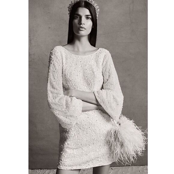 New Anthropologie FOREVER THAT GIRL Kanelle Dress - Picture 1 of 9